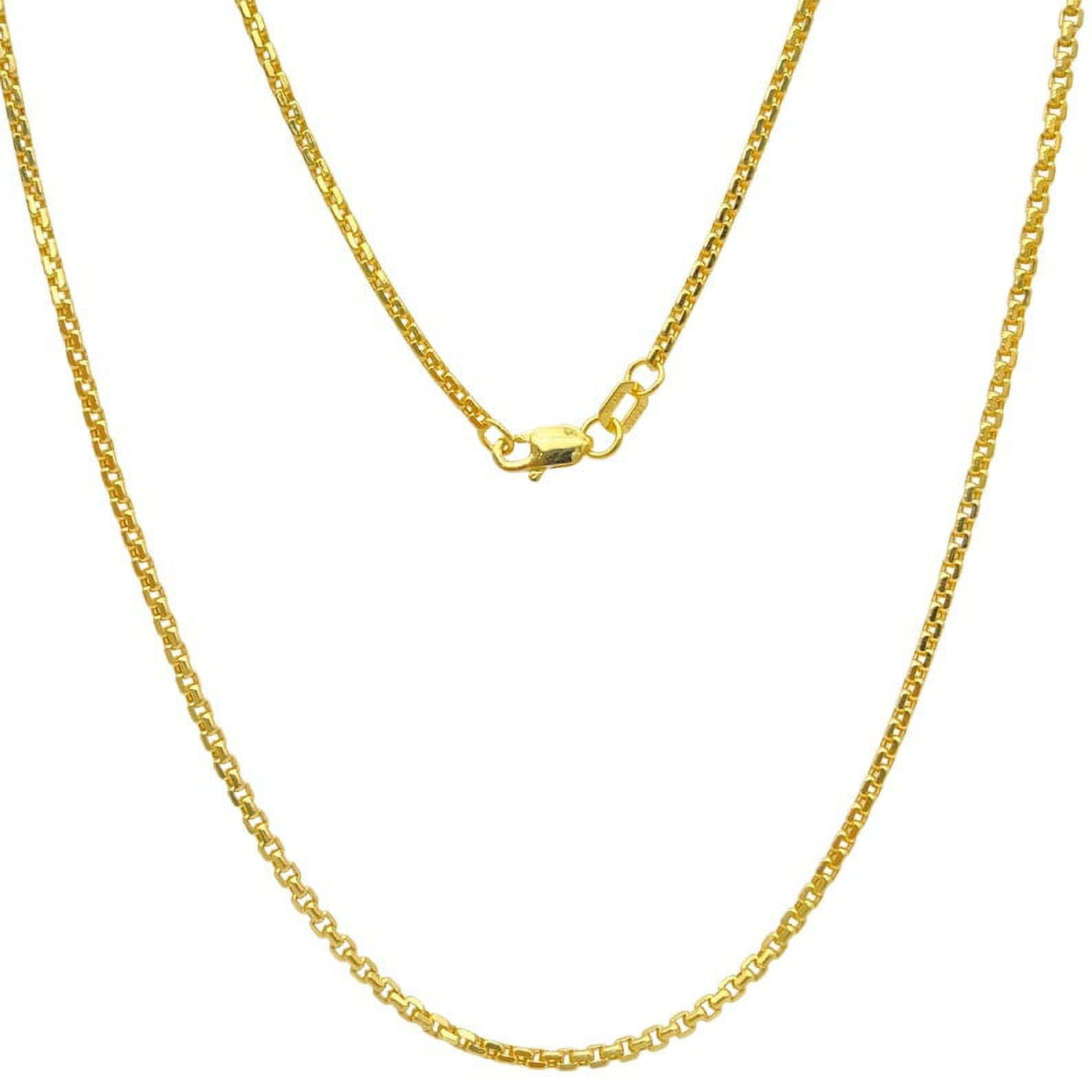 4mm Gold Round Box Link Stainless Steel Necklace Chain for Men or Women  Unisex Round Box Chain - Etsy
